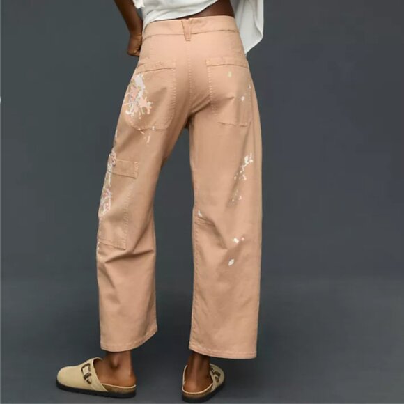 Brand New Pilcro Millie Low-Slung Barrel Pants - Picture 10 of 16